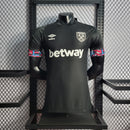 CAMISA DO WEST HAM 22/23 BLACK VERSÃO PLAYER