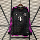 CAMISA MANGA LONGA DO BAYERN MUNCHEN 24/25 PRETO