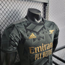 CAMISA DO ARSENAL 22/23 BLACK VERSÃO PLAYER
