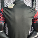 CAMISA DO MILAN 23/24 PRETO VERSÃO PLAYER